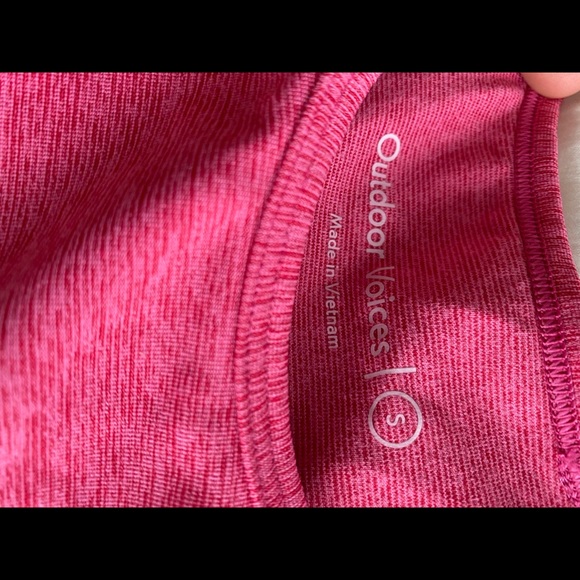 Like new, worn once Outdoor Voices Athena crop top - Picture 3 of 4